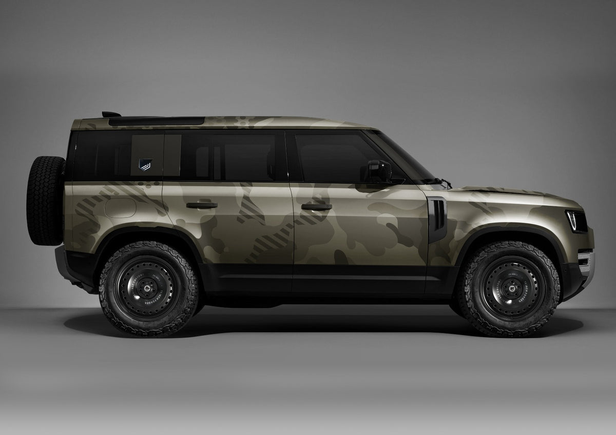 Custom Camo wrap foil - Silicon silver